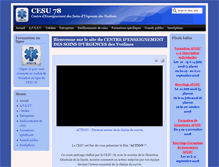 Tablet Screenshot of cesu78.org
